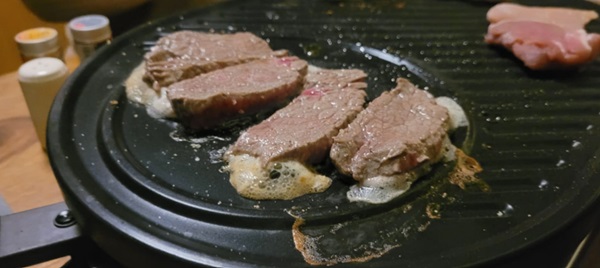Raclette Grilling