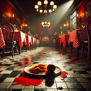 Date Night Game - Murder Mystery - The Midnight Meatball - Scene